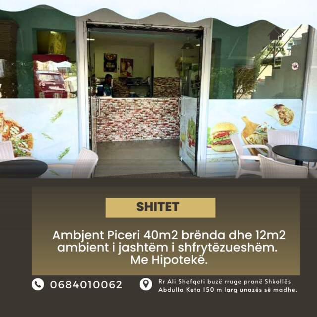 Tirane,Shiten Disa Ambjente Biznesi (Dyqane dhe Lokal) per arsye migrimi:500.000 Euro (Rr Ali Shefqeti)
