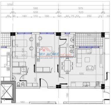 Tirane, shitet 2+1 Kati 6, 97 m² 107.600 € 