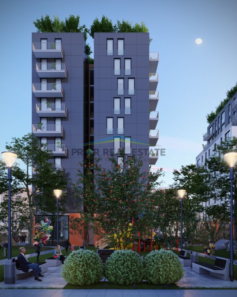 Tirane, shitet apartament 2+1+Ballkon Kati 3, 110 m² 181.400 € (Don Bosko, Trio Tower Residence)