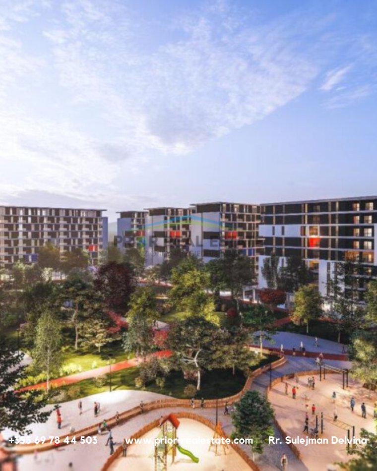 Tirane, shitet apartament 2+1+Ballkon Kati 1, 106 m² 102.900 € (Univers City Residence)