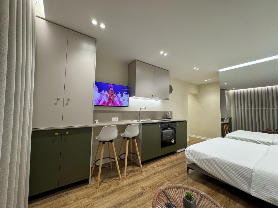 Tirane, shitet apartament 1+1 Kati 1, 59 m² 184.000 € (Pazari i Ri)