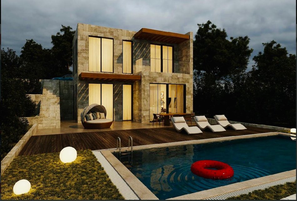 Dhermi - Palase, shitet Vile 3+1 Kati 0, 258 m² 928.000 € (San Nikolas)
