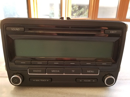 Kasetofon origjinal per Golf VI, 80 Euro