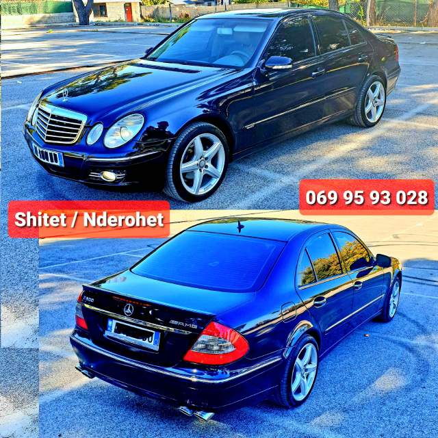 Vlore, shitet makine Mercedes-Benz Mercedes Benz E Class Evo Viti 2008, 8.800 Euro
