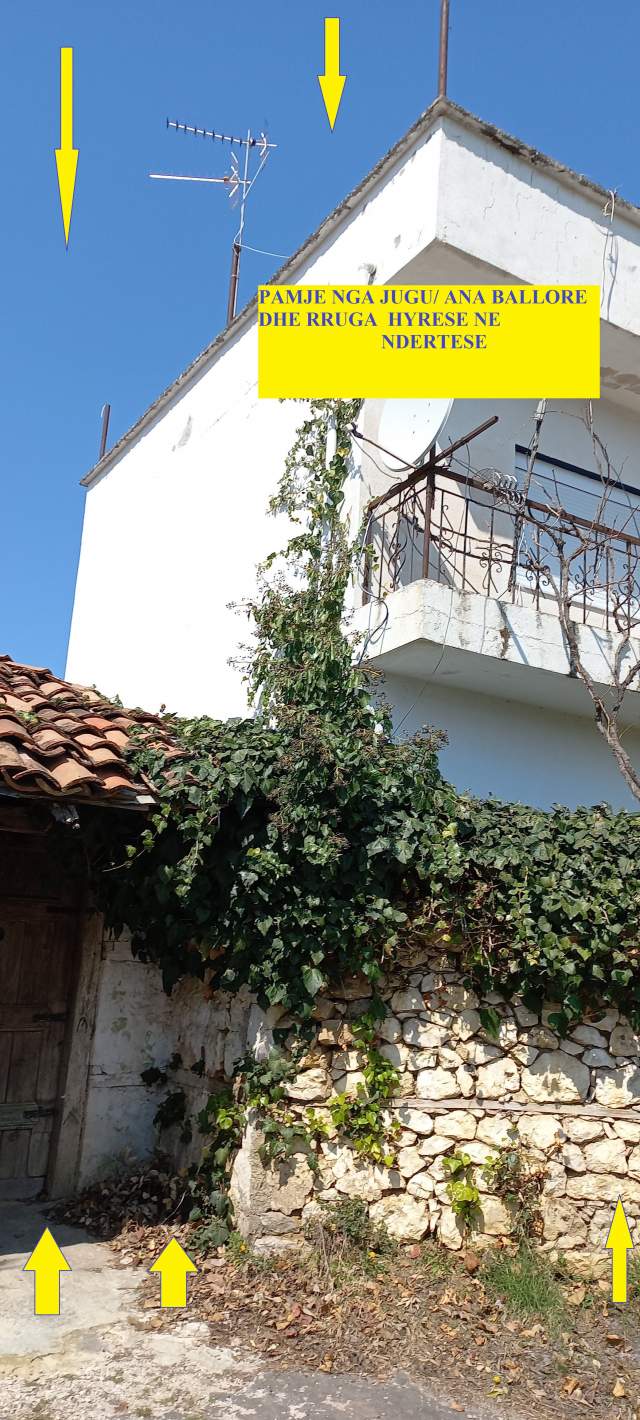 OKazion Linzë / Dajt, Shitet Vile 3-kate, siperfae toke total 1460m², ndërtuar 250m², Cmimi 270'000 € rruga Dajtit, në Linzë / 600m nga rr.Nacionale / Dajt, 400m nga Liqeni