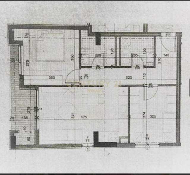Tirane, shitet apartament Kati 6, 94 m² 103.500 Euro (Rruga e Dafinave)