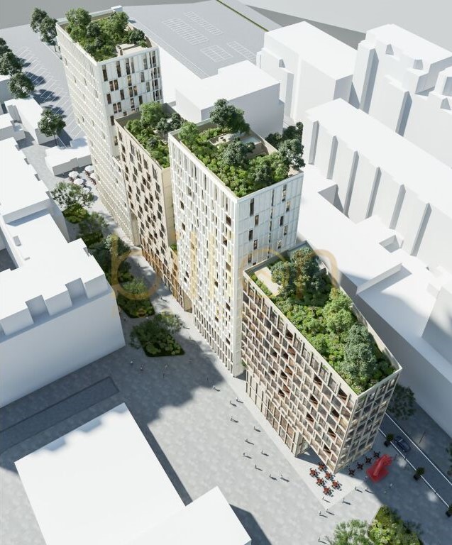Tirane, shitet apartament 1+1 Kati 4, 65 m² (Rruga &quot;Muhamet Gjollesha, Tirana, Albania)