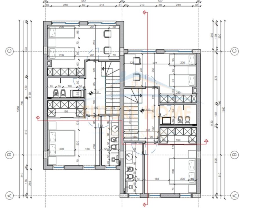 Tirane, shitet Vile 3+1+Ballkon Kati 2, 210 m² 430.000 € (TEG)