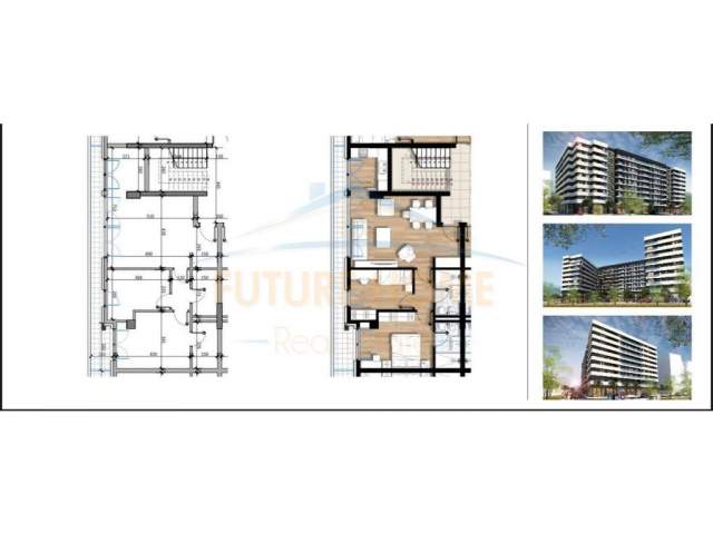 Tirane, shitet apartament Kati 8, 99 m² 129.000 Euro (Don Bosko, KOMPLEKSI PARALEL LIVING)
