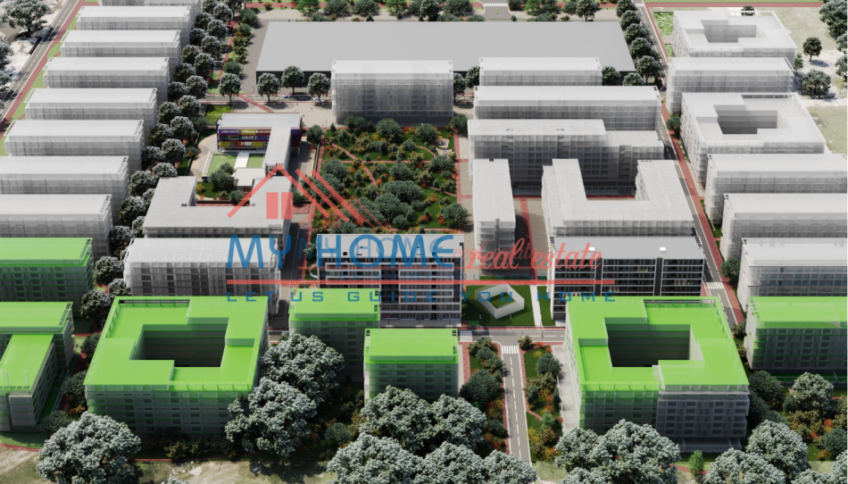 Tirane, shitet apartament 2+1 Kati 5, 93 m² 84.195 € (Univers City)