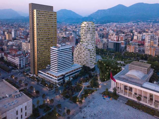 Tirane, shitet apartament 1+1+A+BLK Kati 8, 6.429 m²  (QENDER)