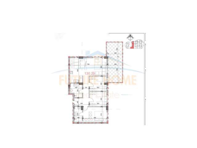 Tirane, shes apartament 3+1+BLK Kati 2, 155 m² 228.000 Euro (Rezidenca Kodra e Diellit)