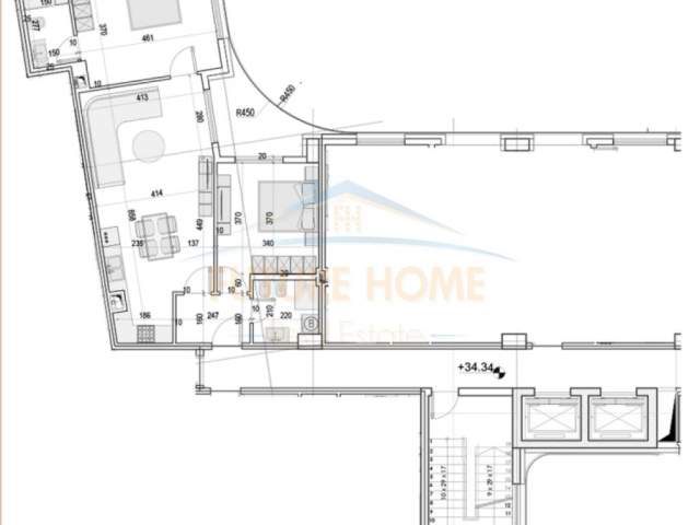 Tirane, shitet apartament 2+1 Kati 10, 105 m² 1 Euro (Corner Residence)