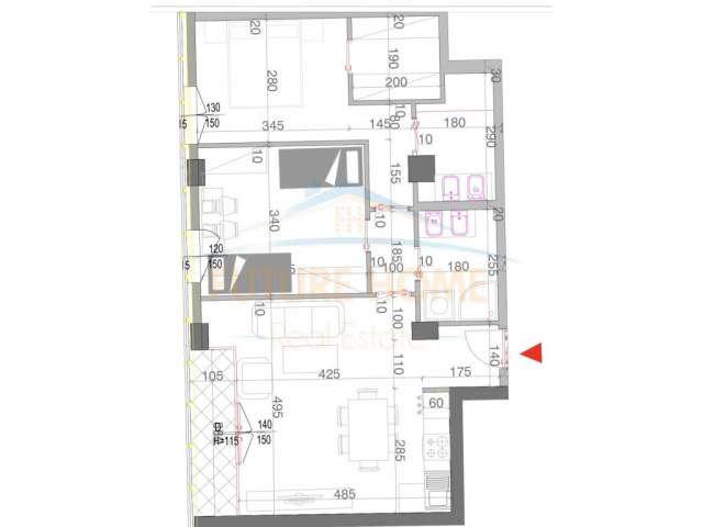 Tirane, shes apartament 2+1+BLK Kati 4, 92 m² 115.550 Euro (Don Bosko)