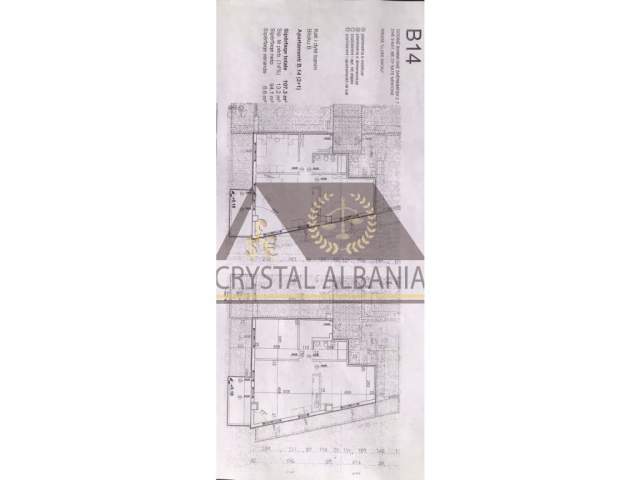 Tirane, shitet apartament 2+1 Kati 2, 107 m² 950 Euro/m2 (Rruga e Dibres)