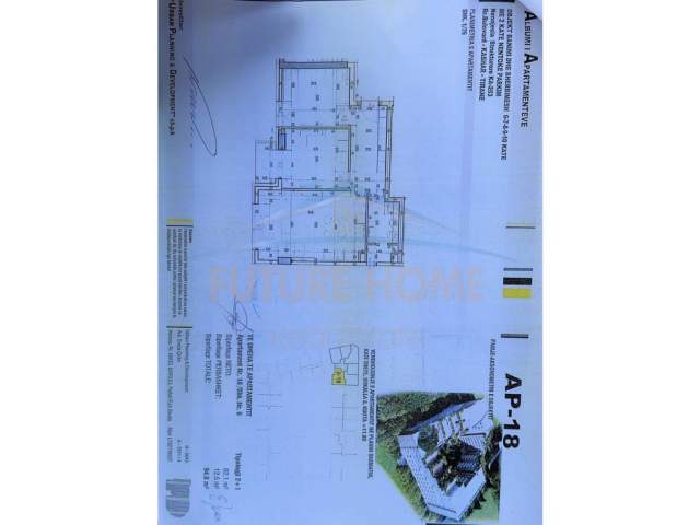 Tirane, shitet apartament Kati 3, 95 m² 94.600 Euro (Bulevardi Kasharit)