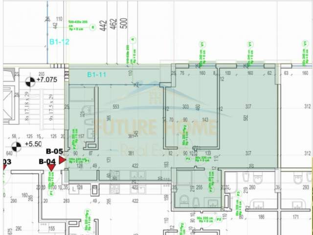 Tirane, shitet apartament Kati 1, 101 m² 131.404 Euro (Rruga Xhanfize Keko)