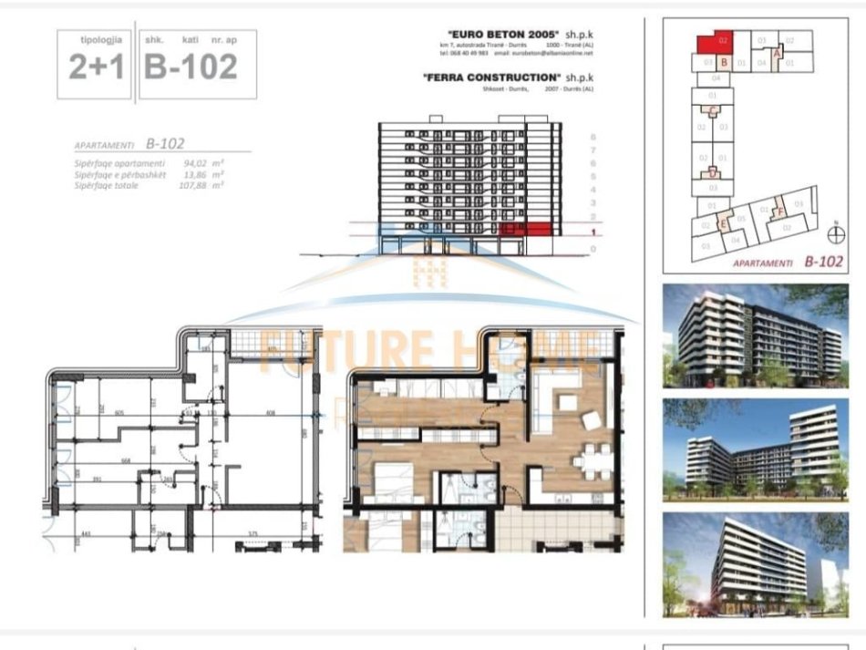 Shitet,Apartament 2+1,Don Bosko