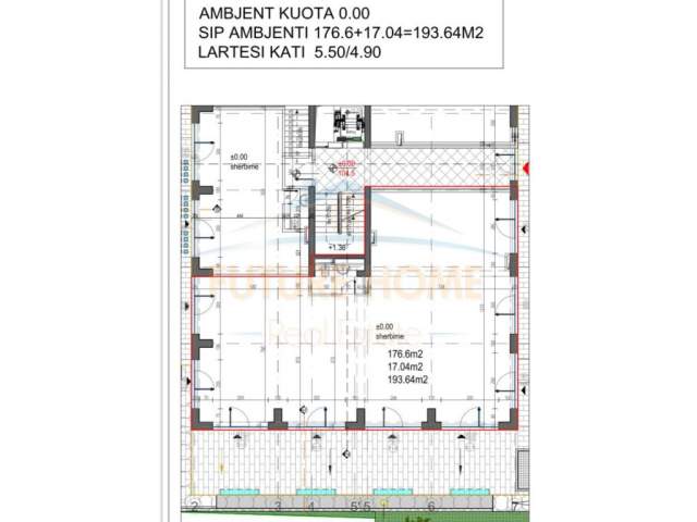 Shqiperi, shitet ambjent biznesi Kati 0, 250 m² 850.700 Euro (Rruga e Kavajes)