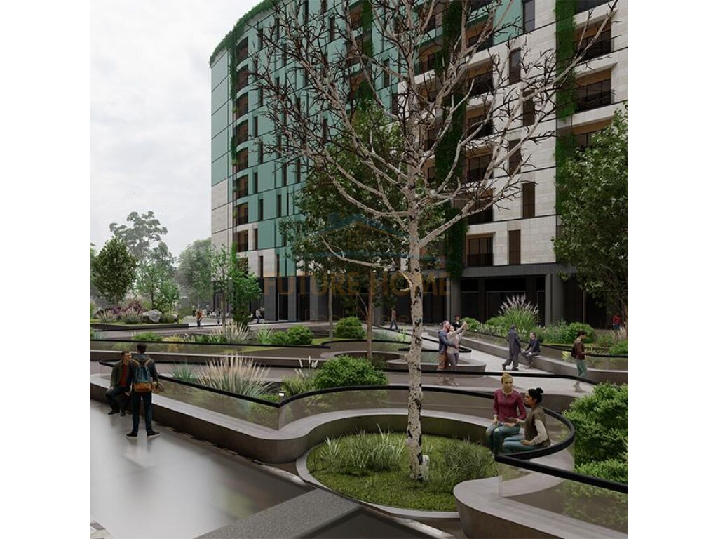 Shitet, Apartament 1+1, Riverside Residence , Tiranë.	€ 140,000