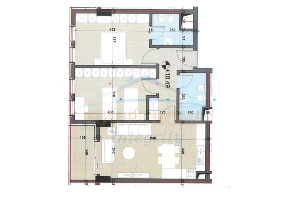 Shitet, Apartament 2+1+2, Univers City, 83844 €