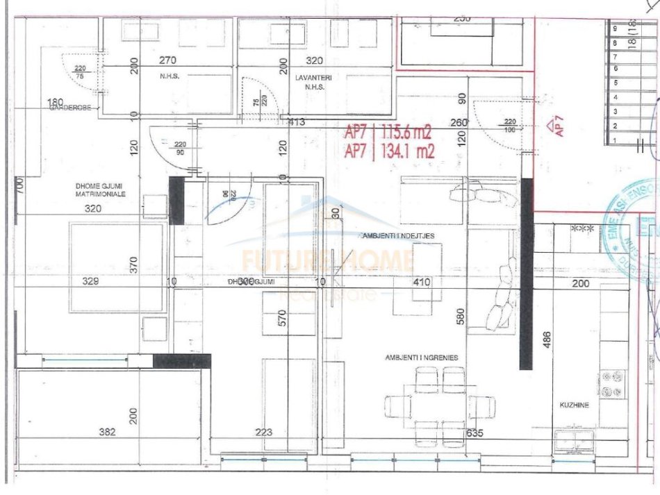 Disponojmë Apartament 2+1+2 për Shitje ne Rezidencen Xheluks, Sauk