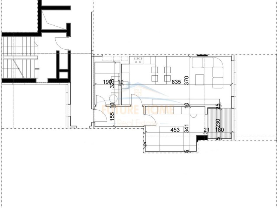 Apartament 1+1 për shitje tek Emerald Center, Rruga 5 Maji