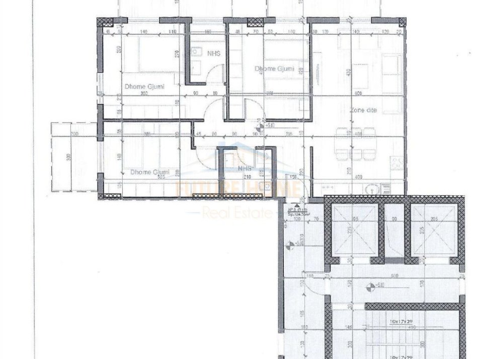 Shitet, Apartament 3+1, Rezidenca "Porta Tirana e Re"