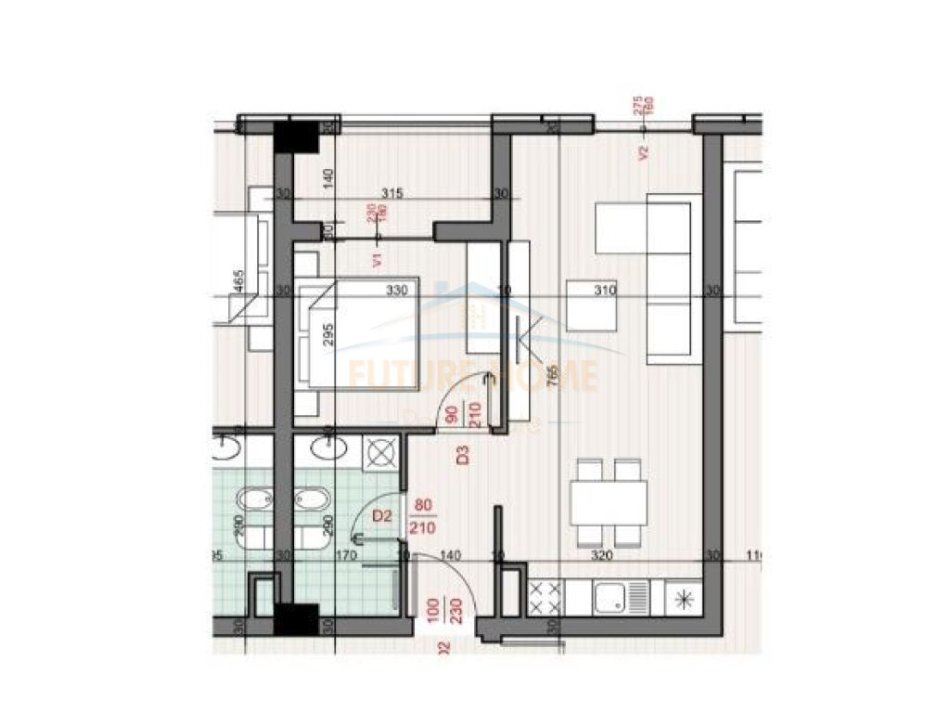 Shitet, Apartament 1+1, Don Bosco, Tirane