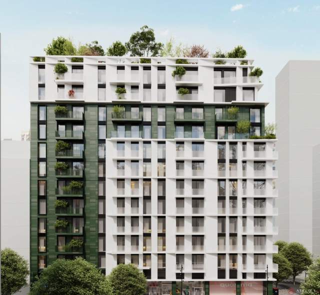 Tirane, shes apartament 1+1+BLK Kati 6, 645 m² 109.650 Euro (Komuna e Parisit)
