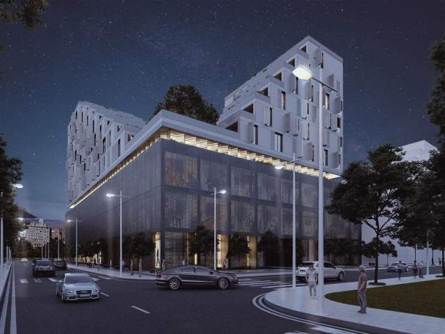 Tirane, shitet apartament 1+1+BLK Kati 5, 81 m² 152950 Euro (Emerald Center)