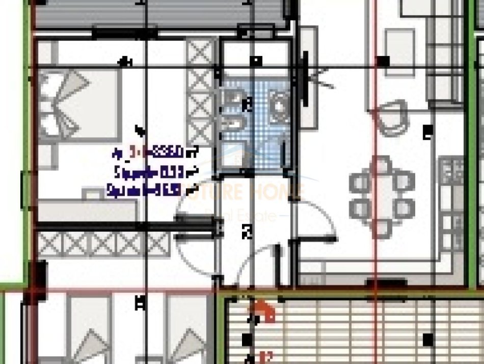 Tirane, shitet apartament 2+1, Kati 3, 97 m² 80,000 € (Kompleksi Ulliri)