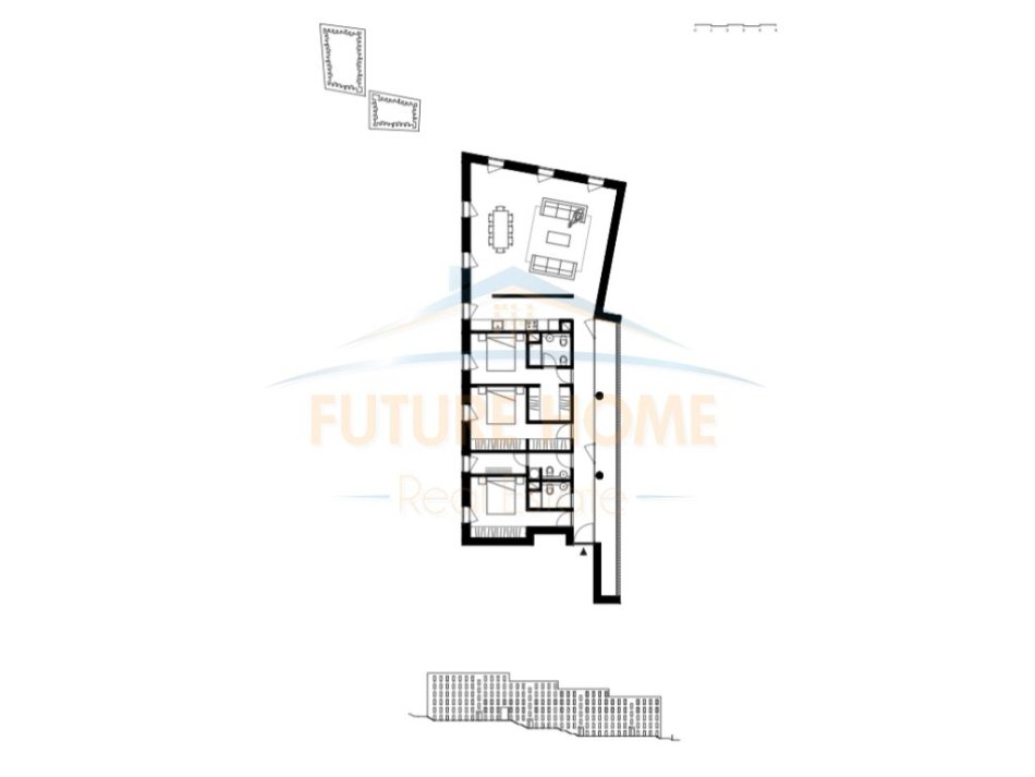 Tirane, shitet apartament 3+1+Ballkon Kati 2, 187 m² 285.650 € (Mjull Bathore, Long Hill)