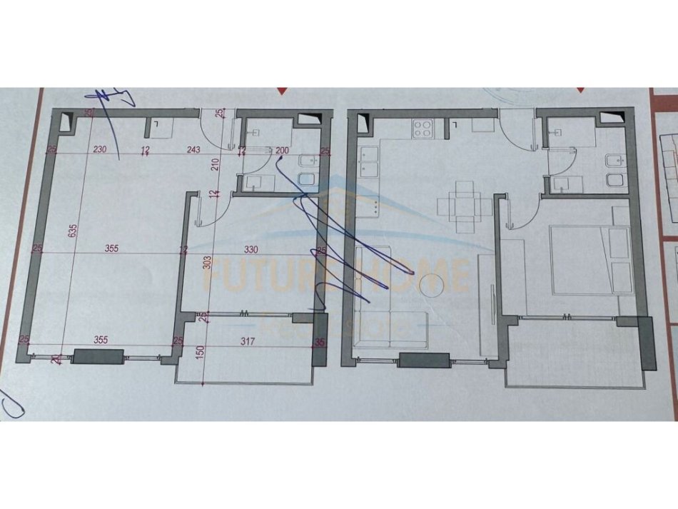 Tirane, shitet apartament 1+1+Ballkon Kati 8, 59 m² 83.160 € (Ruga 5 Maji)