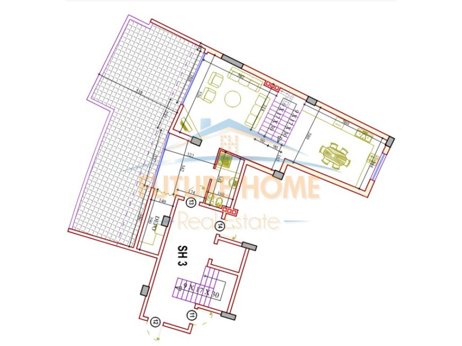 Tirane, shes apartament duplex 4+1 Kati 3, 229 m² 477.000 € (KOPSHTI BOTANIK)