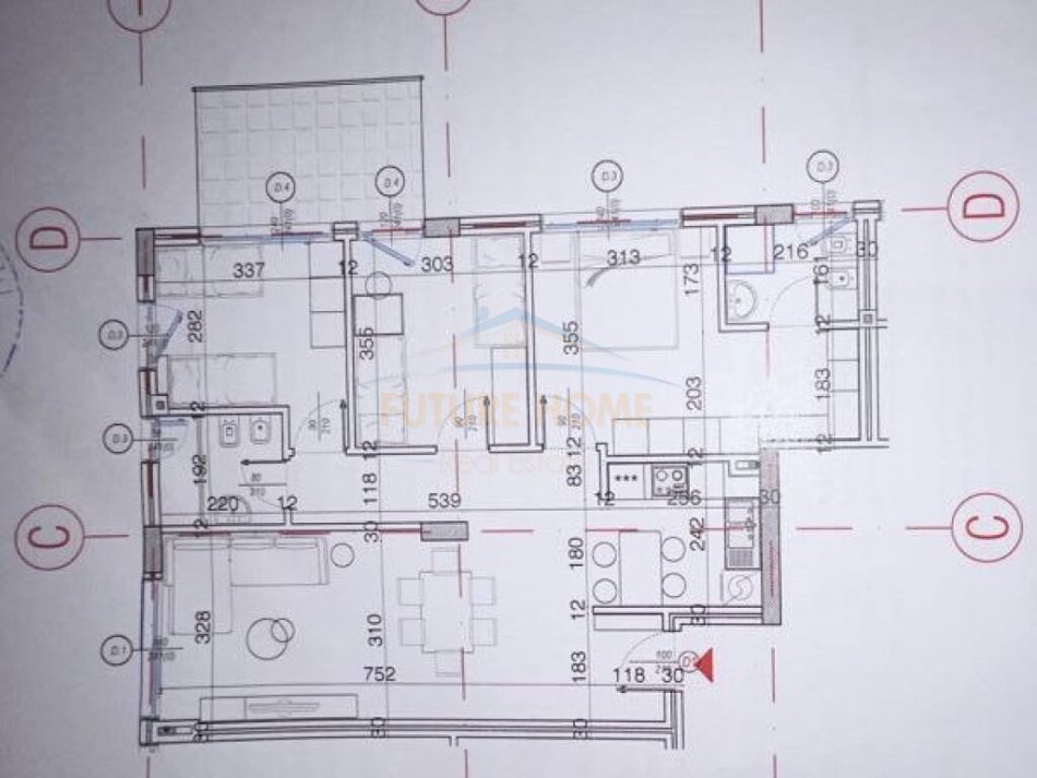 Tirane, shitet apartament 3+1+Ballkon Kati 3, 130 m² 390.000 € (Juridiku)