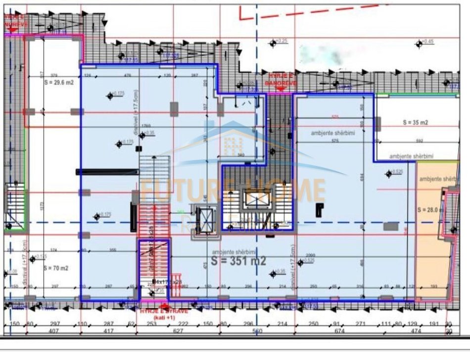 Tirane, jepet me qera ambjent biznesi Kati 0, 351 m² 9.000 € (RRUGA HOXHA TASIM)