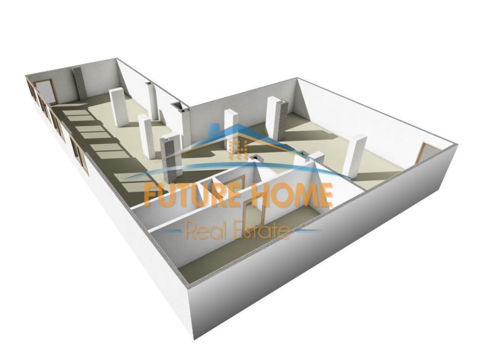 Tirane, jepet me qera zyre Kati 7, 101 m² 1.000 € (BULEVARDI GJERGJ FISHTA)