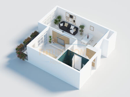 Tirane, shitet garsonier 1+1 Kati 8, 59 m² 111.000 € (VASIL SHANTO)