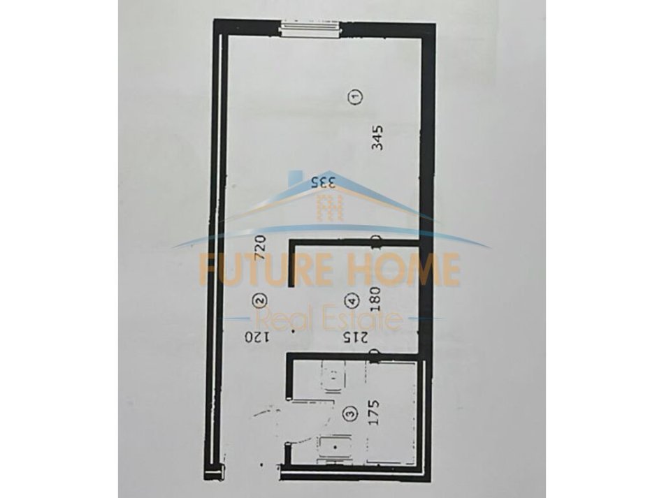 Tirane, shitet garsonier 1+1 Kati 6, 33 m² 43.500 € (ALIDEM)
