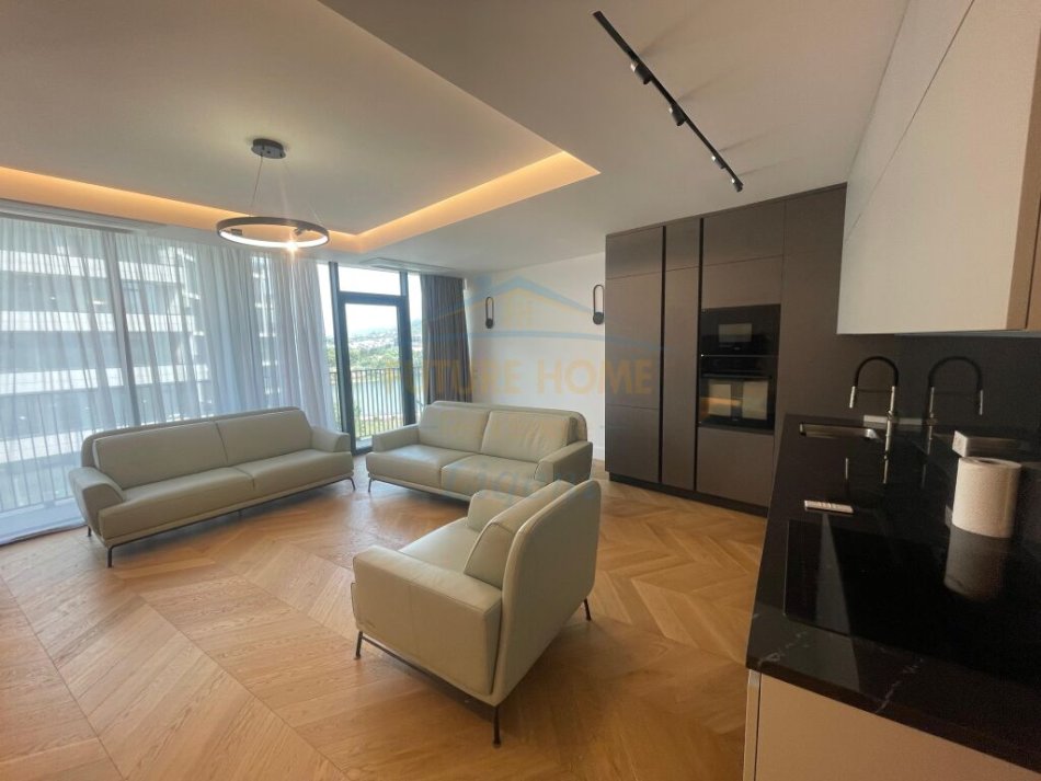 Tirane, jepet me qera apartament 2+1+Ballkon Kati 6, 120 m² 1.900 € (Rruga e Kosovareve)