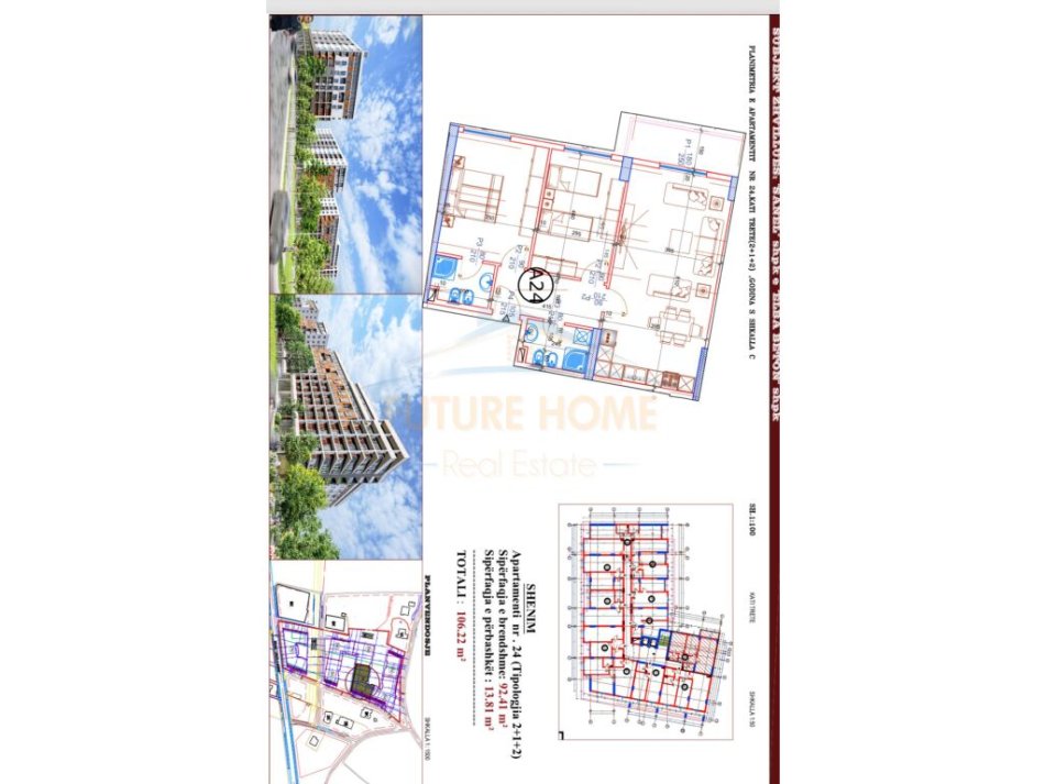 Tirane, shitet apartament 2+1+Ballkon Kati 3, 106 m² 127.464 € (Paskuqan)