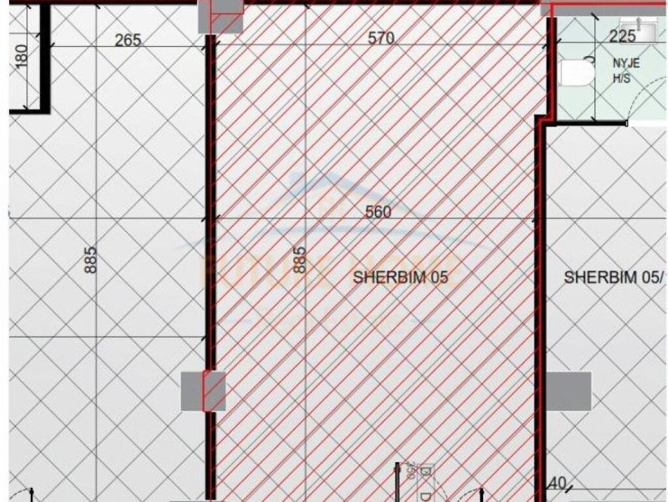 Tirane, shitet ambjent biznesi Kati 0, 60 m² 210.000 € (Ish Fusha E Aviacionit)