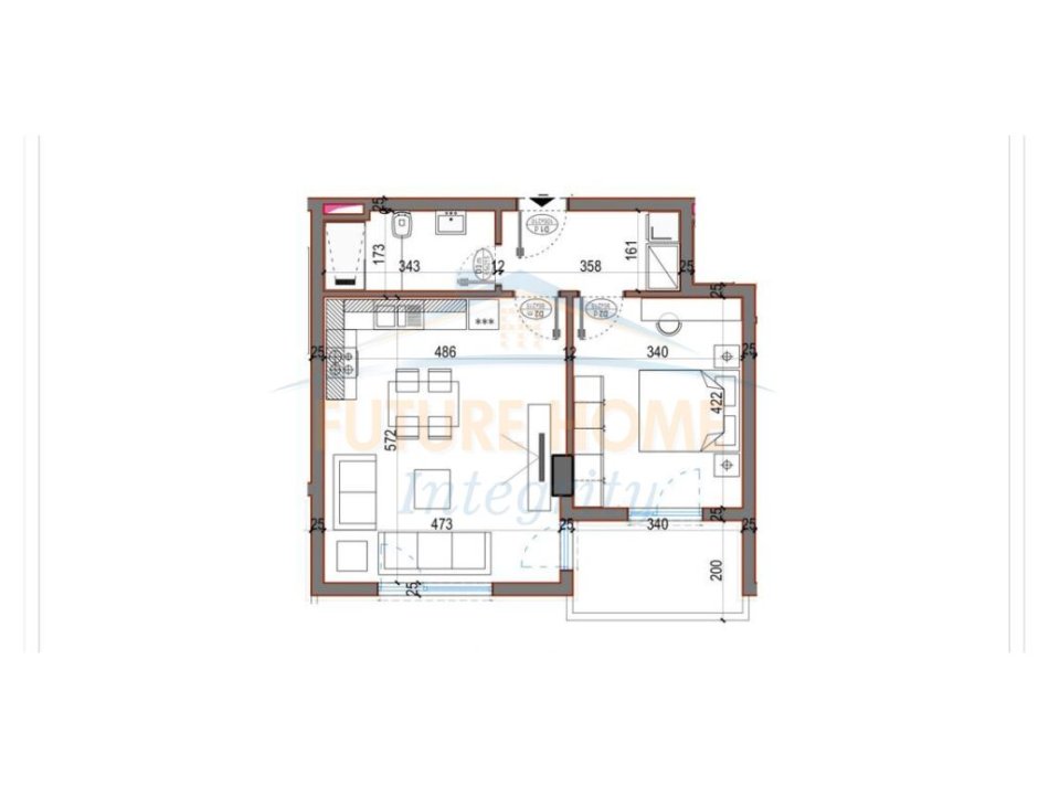 Tirane, shitet apartament 1+1+Ballkon Kati 1, 74 m² (Kamez)Kompleksi Metropolitan !MUNDESI KREDITIMI PA KOLATERAL!