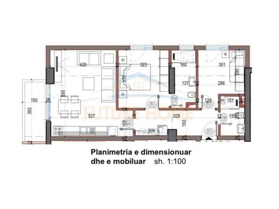Tirane, shitet apartament 2+1 Kati 4, 89 m² 75.862 € (Kamez) !MUNDESI KREDITIMI PA KOLATERAL!