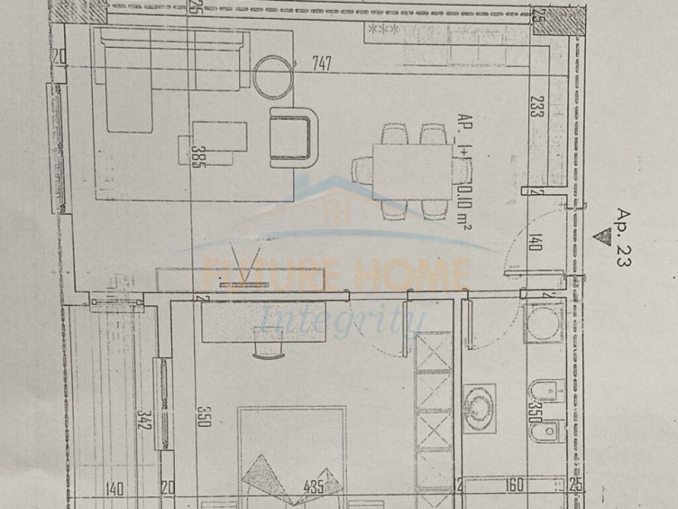 Tirane, shitet apartament 1+1+Ballkon Kati 2, 70 m² 62.800 € (Rezidenca Apollo Paskuqan)