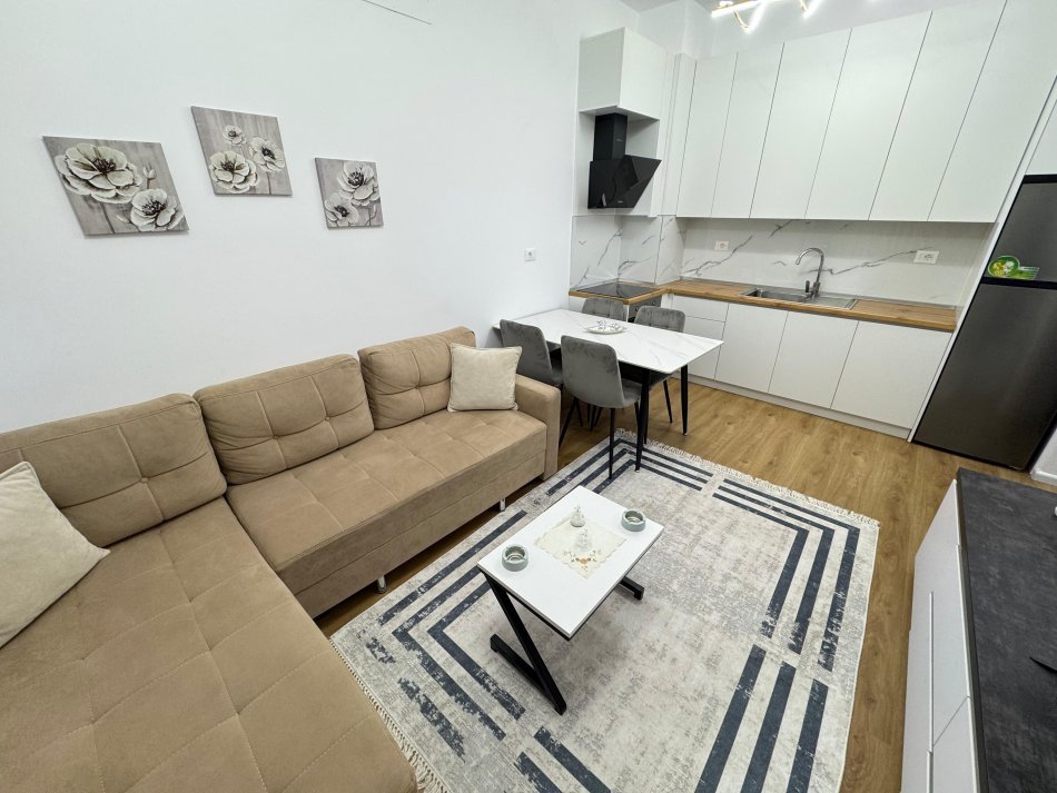 Tirane, jepet me qera apartament 1+1 Kati 6, 70 m² 400 € (ALI DEMI)