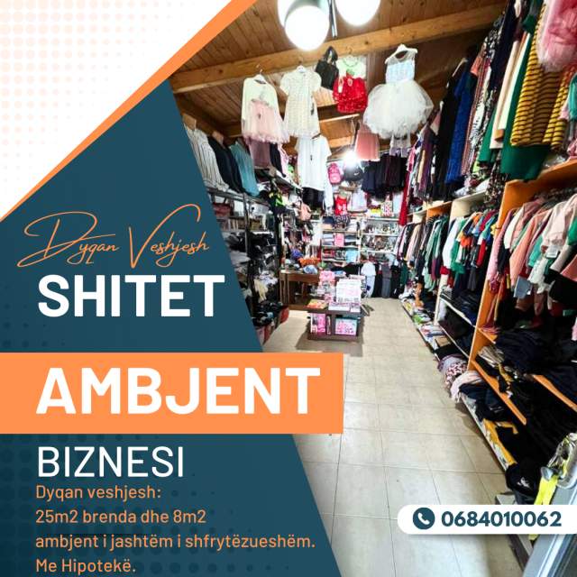 Tirane,Shiten Disa Ambjente Biznesi (Dyqane dhe Lokal) per arsye migrimi:500.000 Euro (Rr Ali Shefqeti)