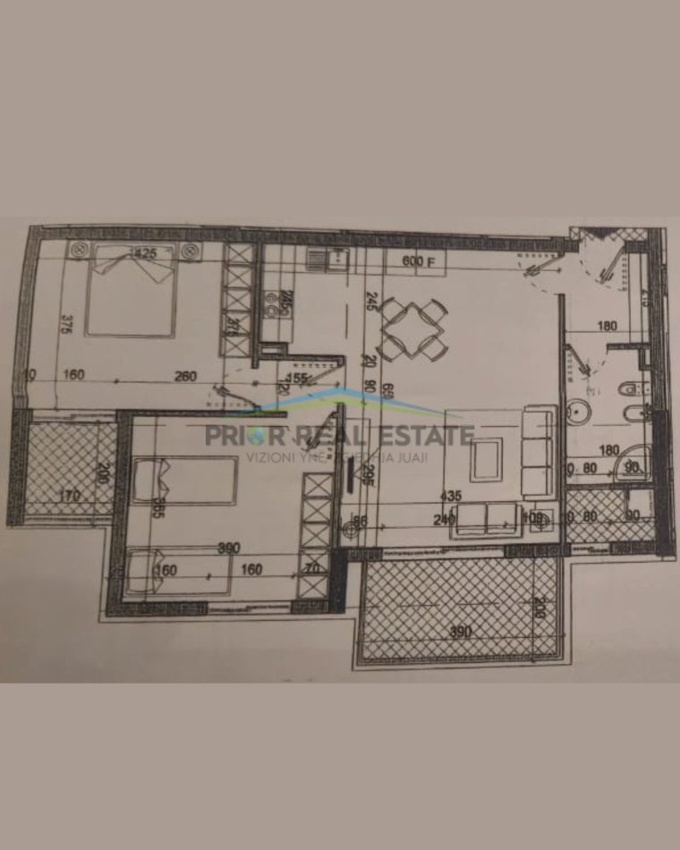 Tirane, shitet apartament 2+1+Ballkon Kati 8, 111 m² 153.000 € (Astir)