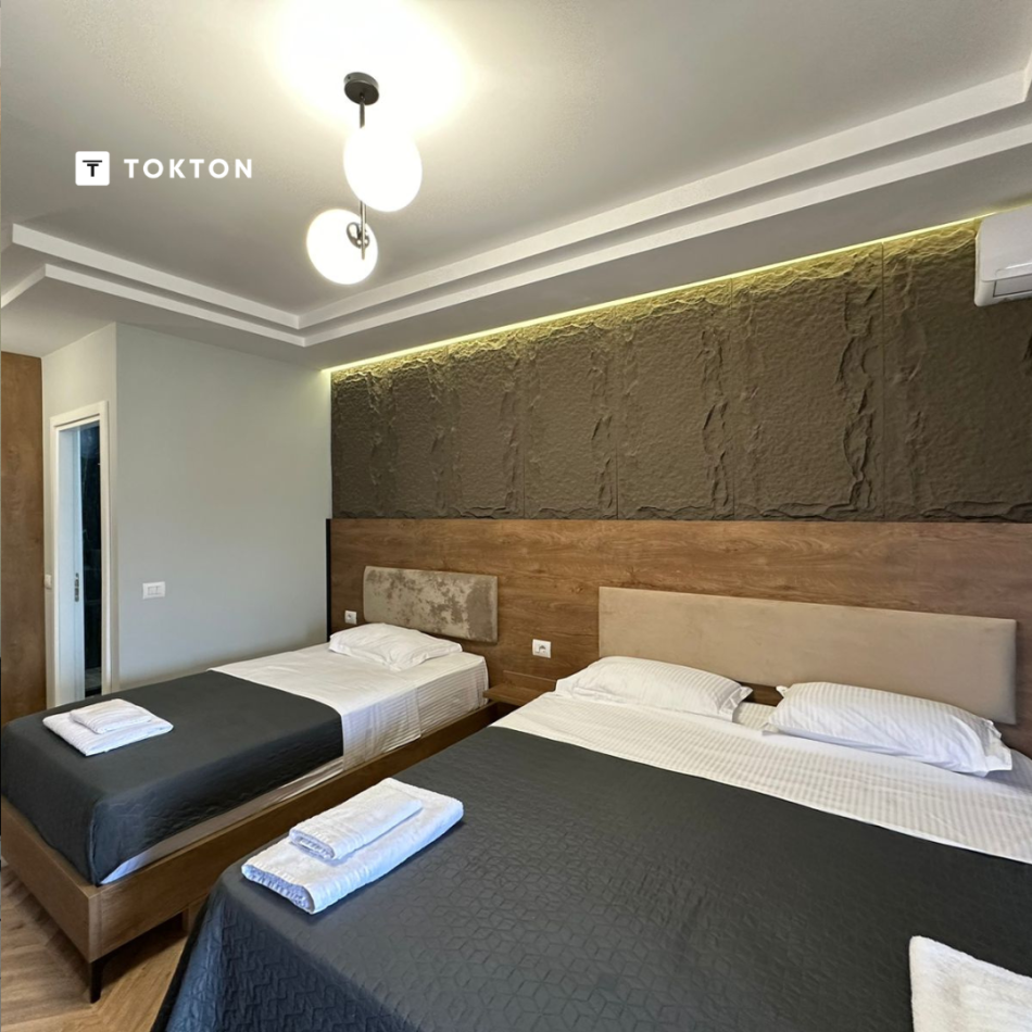 Tirane, shitet apartament 1+1+Ballkon Kati 8, 70 m² 190.000 € (Rruga Jordan Misja)